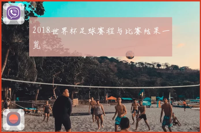 2018世界杯足球赛程与比赛结果一览