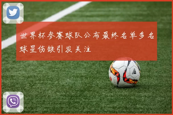 世界杯参赛球队公布最终名单多名球星伤缺引发关注
